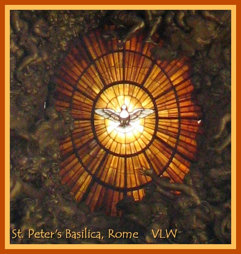 Pentecost Dove st peters rome