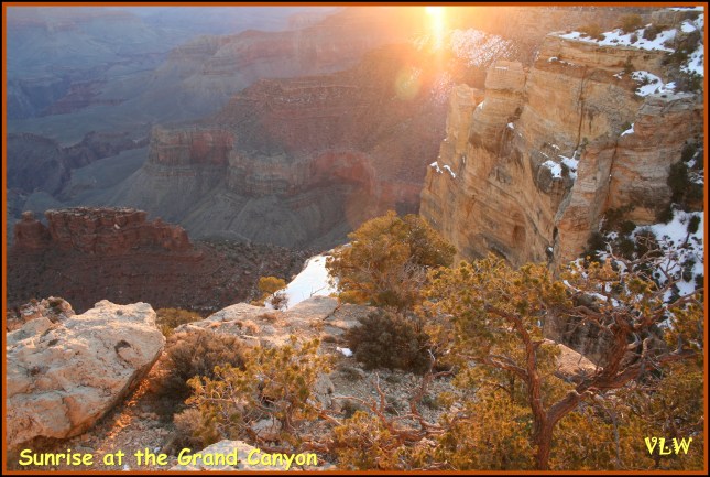 Grand Canyon sunrise
