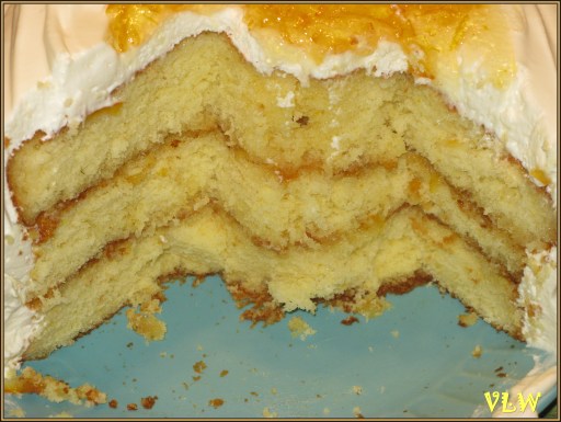 Easter Marmalade cake after dinner