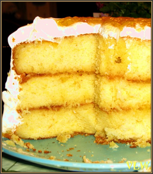 Easter Marmalade Cake high view