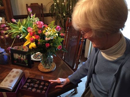 Mama 80th bday chocolates